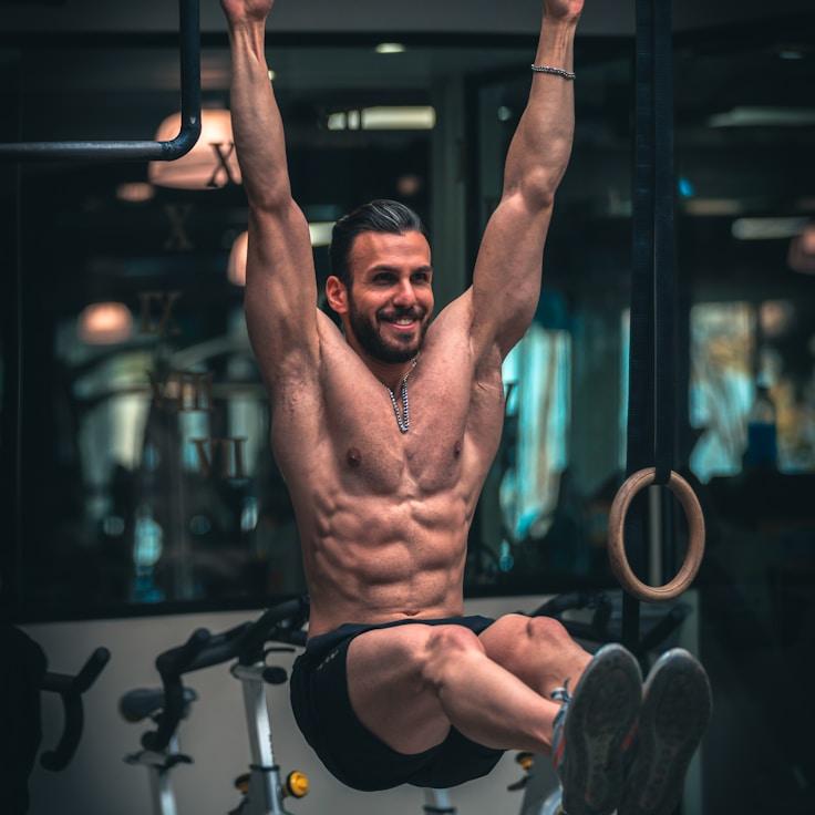 Modern fitness center interior with exercise equipment
